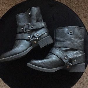 Black Combat Boots- Women’s